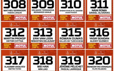 Dakar 2021: Publicaron los números para las categorías autos, camiones y UTV