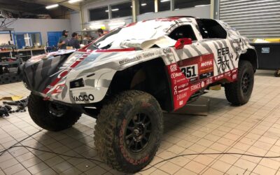 Fotos: así es el espectacular buggy de Rebellion Racing para el Dakar 2021