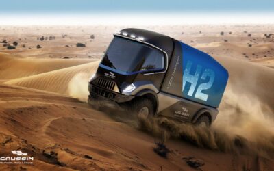 Gaussin pretende competir en el Dakar 2022 con un camión a hidrógeno