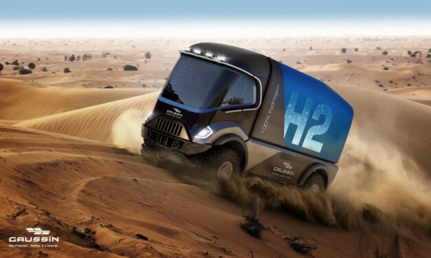 Gaussin pretende competir en el Dakar 2022 con un camión a hidrógeno