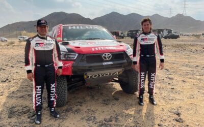 Juan Cruz Yacopini debutará en el Dakar 2021 a bordo de una Hilux oficial Overdrive