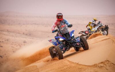 Cavigliasso abandonó en los quads y Manuel Andujar toma la general