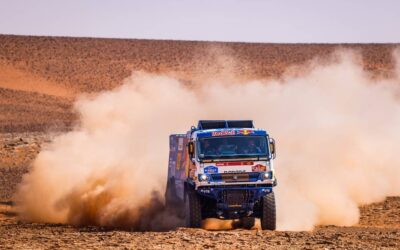 Kamaz vuelve a ocupar todo el podio en la etapa 8 – Reporte camiones – Dakar 2021