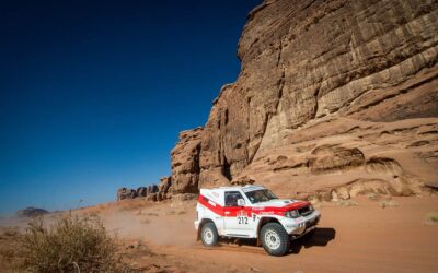Fotos: los Dakar Classic se lucieron en las etapas 9 y 10