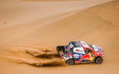 Al-Attiyah ganó la etapa 11 pero no logra descontarle lo necesario a Peterhansel