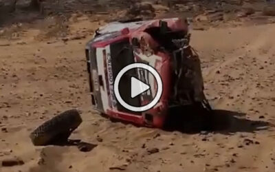 Video: Ten Brinke sufrió un grave accidente que destruyó su Hilux