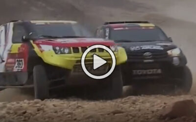 Video: choques, embotellamientos y piedras, así fue el sector más difícil del Dakar 2021