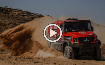 Video: Lo más destacado de la etapa 6 en camiones – Dakar 2021