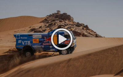 Video: Lo más destacado de la etapa 7 en camiones – Dakar 2021