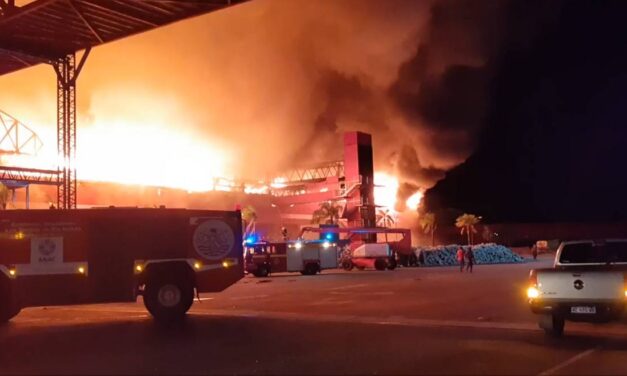 Grave incendio en el Autódromo de Termas de Río Hondo