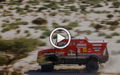 Video: así fue el choque de Viazovich con un árbol en el Dakar 2021