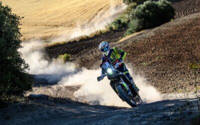 Lorenzo Santolino anota la victoria para Sherco en la etapa 1 – Resumen Andalucía Rally