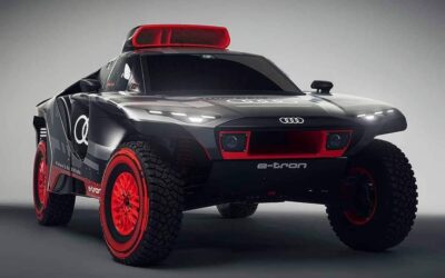 Así es el espectacular Audi RS Q E-Tron que debutará en el Dakar 2022