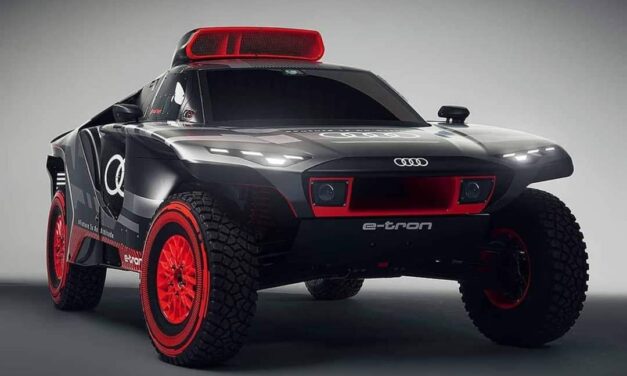 Así es el espectacular Audi RS Q E-Tron que debutará en el Dakar 2022