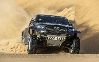 Toyota presenta la nueva GR DKR HILUX T1+ y cuatro parejas para el Dakar 2022