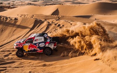 El Abu Dhabi Desert Challenge 2021 recibe a los pilotos de élite del Cross-Country