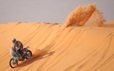 Giordano Pacheco va por su revancha en el Dakar 2022