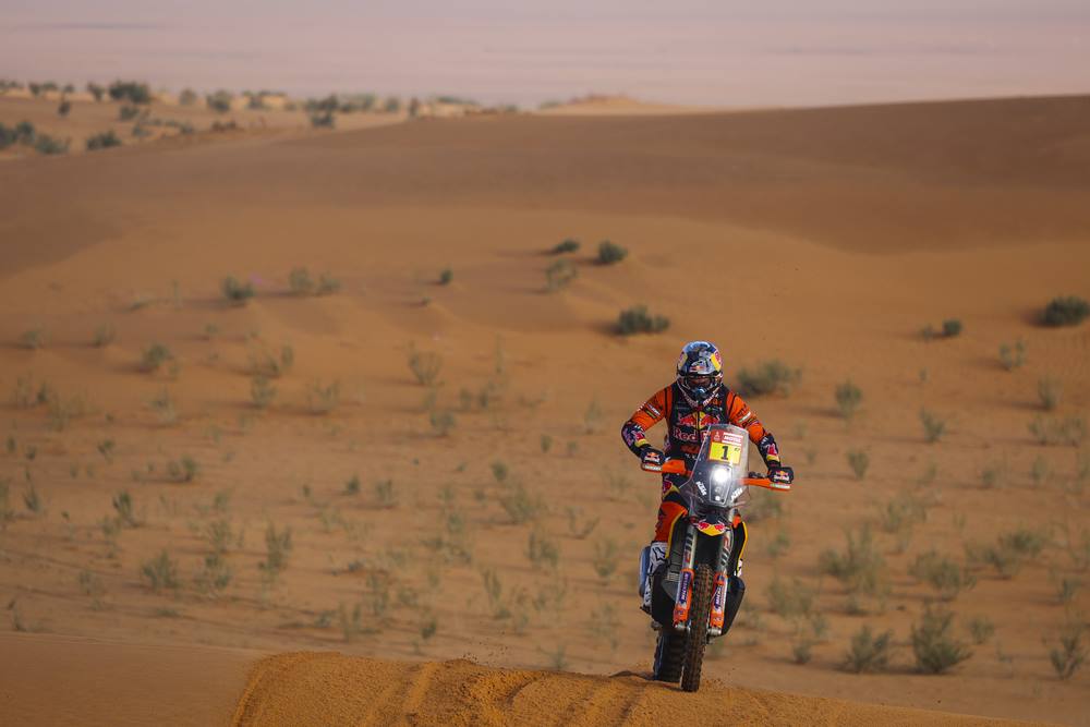 Kevin Benavides abandonó el Dakar 2022