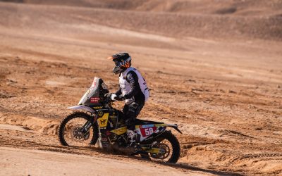 Giordano Pacheco anota una etapa más superada en Malles Moto – Dakar 2022