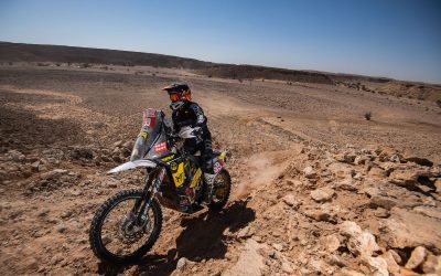 Giordano Pacheco aprovecha el recorte de etapa 5 para descansar y ganar fuerzas