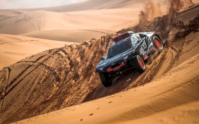 Histórica victoria de etapa de Carlos Sainz con el Audi eléctrico – Dakar 2022