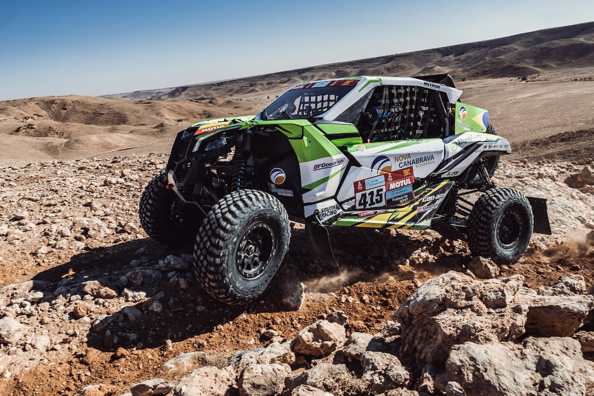 Rodrigo Luppi consiguió su primera victoria de Rally Dakar y es el líder