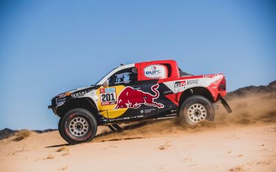 Al-Attiyah y Sanders comenzaron dominando en la etapa 1A del Dakar 2022