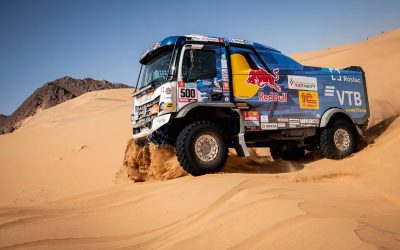 Sotnikov encabezó la gran victoria de Kamaz en el Dakar 2022