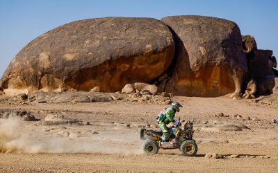 Carlos Verza culminó el Dakar 2022 en el top 5 de quads