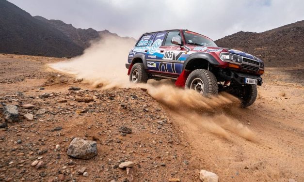 Video: así fue el debut de los Classics en el Dakar 2022