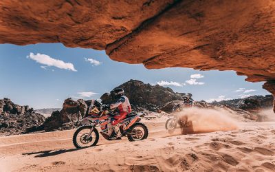 Juan Carlos y Juan José Puga superaron una etapa muy compleja en el Dakar 2022