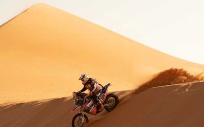 Mauricio Cueva avanza etapa por etapa rumbo al podio del Dakar 2022