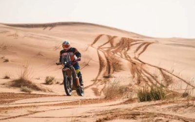 Mauricio Cueva se afianza en el Dakar 2022