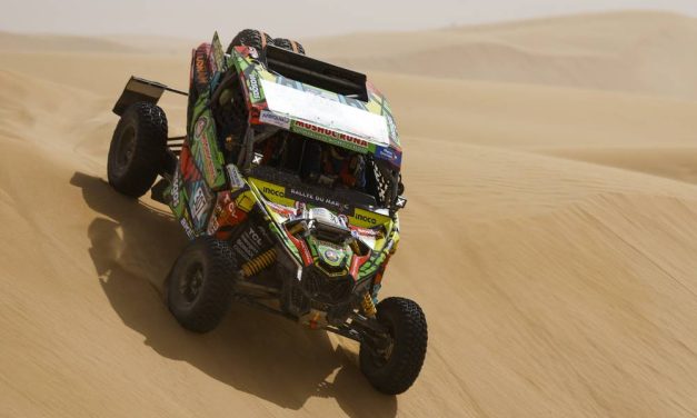 Guayasamín y Torlaschi superan la tercera etapa en el Rallye du Maroc 2022
