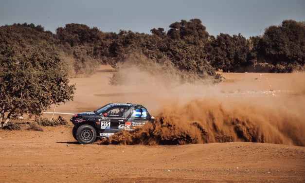 Juan Cruz Yacopini enfocado en el Rallye du Maroc 2022