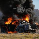Un incendio acabó con las esperanzas de Toby Price en la Baja 1000