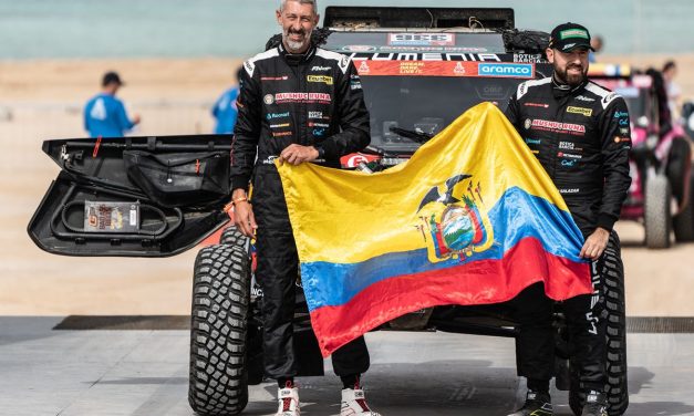 Brad Salazar comenzó su participación en el Dakar 2023