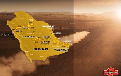 El recorrido detallado del Dakar 2023
