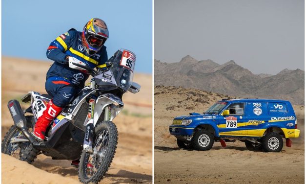 Los representantes venezolanos hicieron su presentación en el Dakar 2023