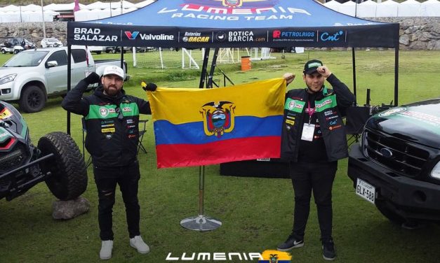 Brad Salazar quiere dejar bien alto a Ecuador en el Dakar 2023