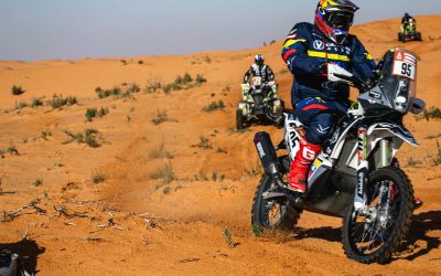 Nicolás Cardona sigue en carrera tras siete jornadas del Dakar 2023