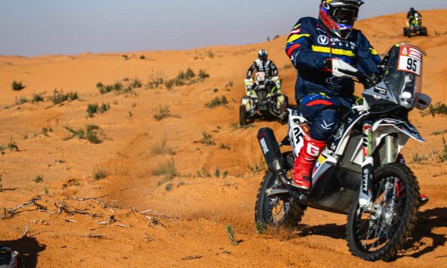 Nicolás Cardona sigue en carrera tras siete jornadas del Dakar 2023
