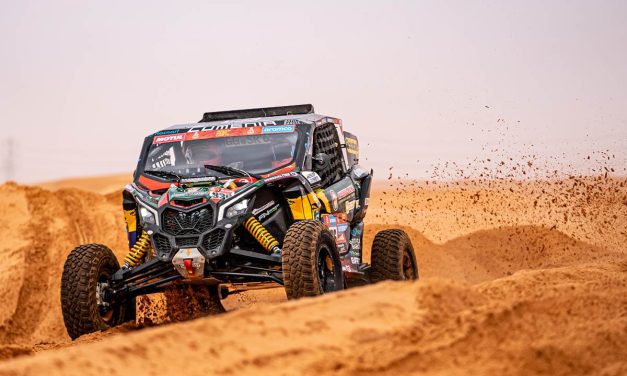 Brad Salazar sigue sumando buenas actuaciones en el Dakar 2023