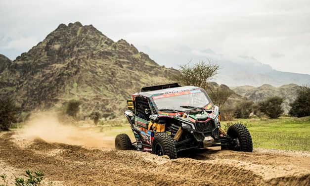 Brad Salazar logra sortear una dura etapa en el Dakar 2023
