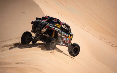 Brad Salazar, a un paso de completar su primer Rally Dakar