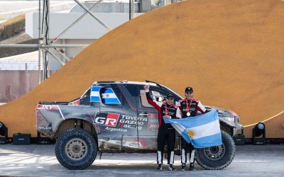 Juan Cruz Yacopini logró un gran top 7 en la general del Dakar 2023