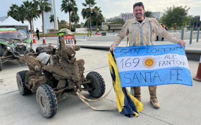 Alejandro Fantoni, a puro corazón, completó el Dakar 2023
