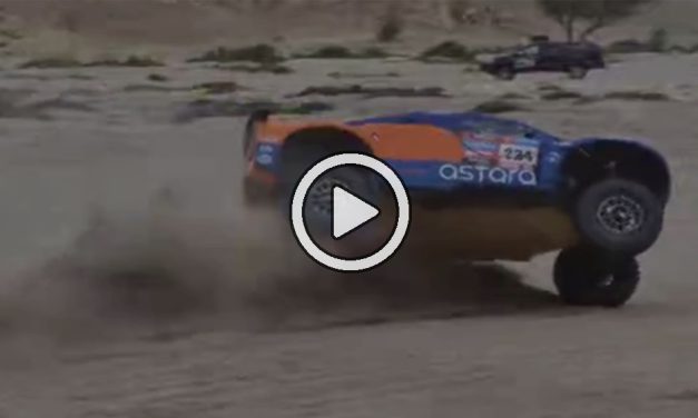 Video: Impactante accidente de Oscar Fuertes en la etapa 1 del Dakar 2023