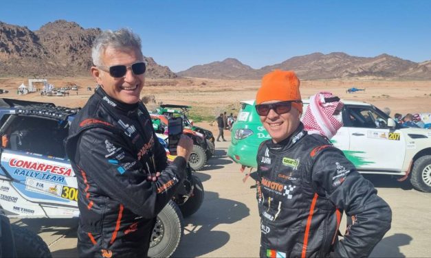 Ricardo Ramilo abrió pista en la Saudi Baja logrando un gran cuarto puesto