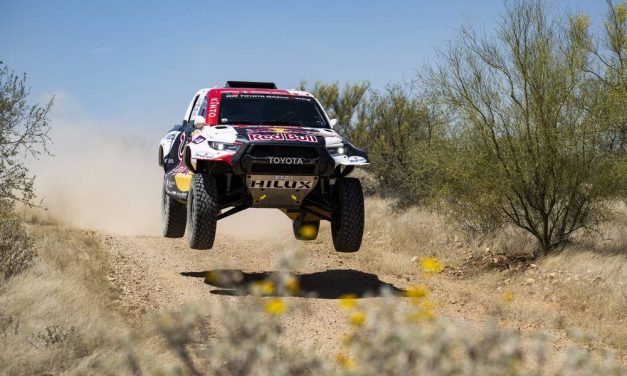 Nasser Al-Attiyah y Daniel Sanders comenzaron liderando el Sonora Rally 2023